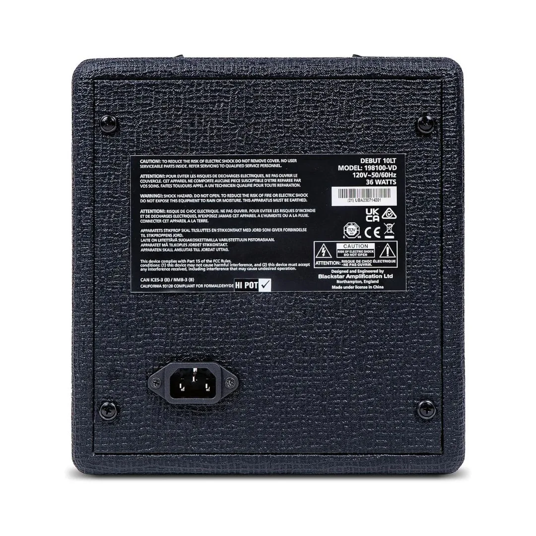 Blackstar Debut 10 LT 2 x 3″ 10 Watt Electric Guitar Amplifier - Image 5