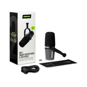 Shure MV7i Smart Microphone with Built-in Audio Interface