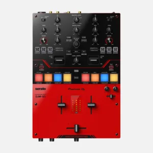 Pioneer DJ DJM-S5 Scratch-style 2-channel DJ mixer (Gloss Red)
