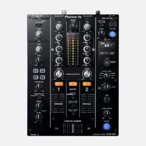 Pioneer DJ DJM-450 – 2-Channel DJ Mixer with Beat FX