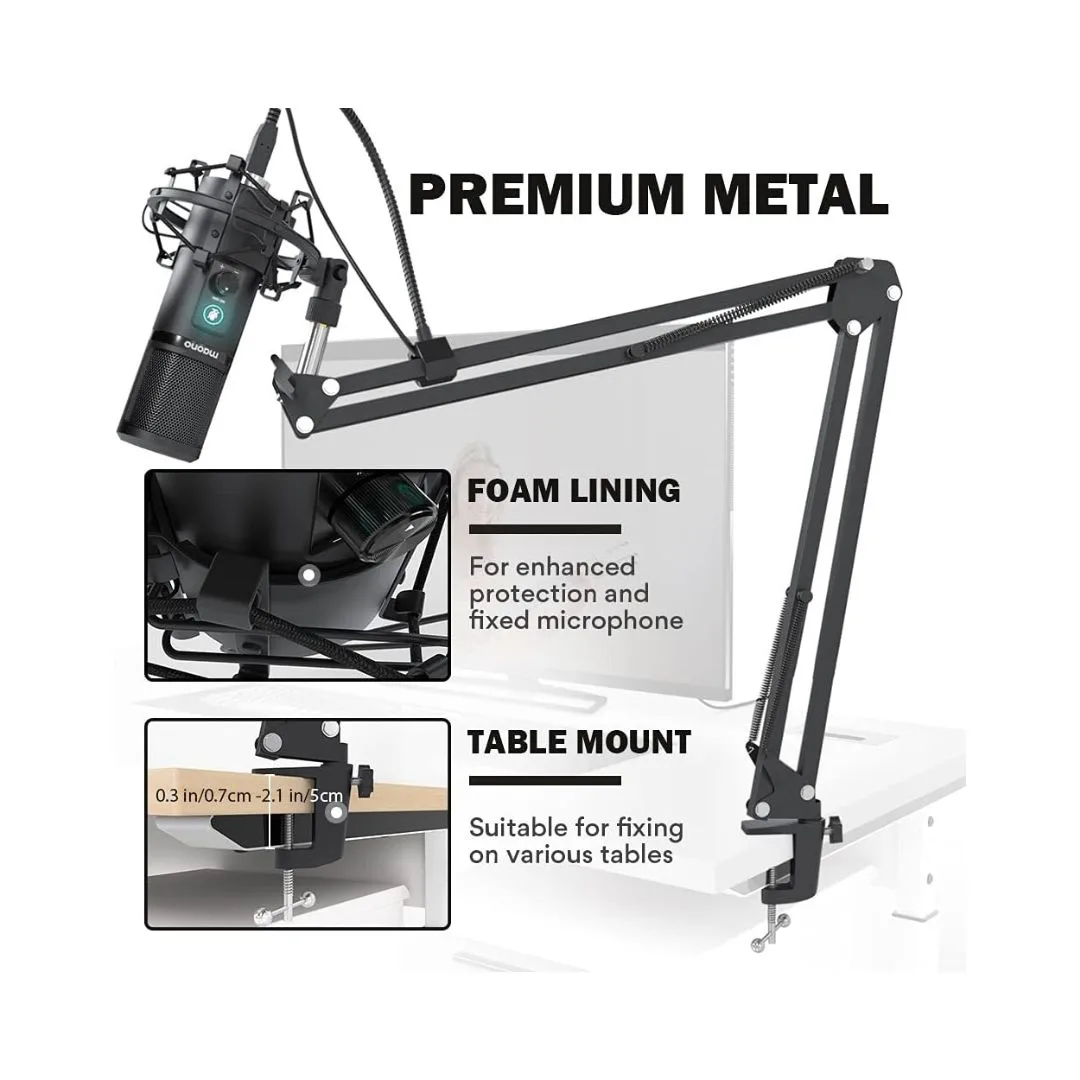 Maono AU-PM421 Large Diaphragm Condenser USB Microphone - Image 6