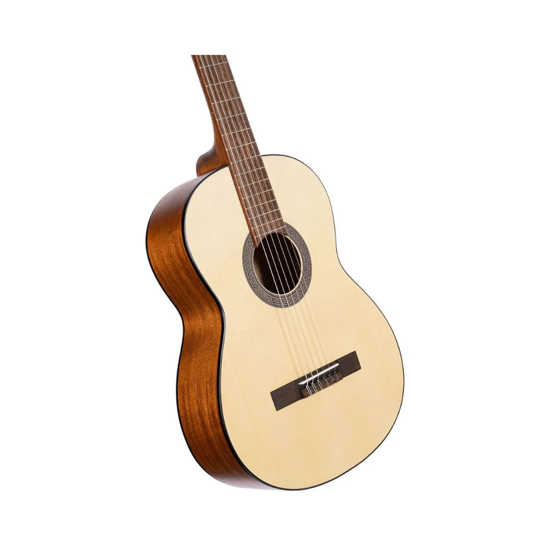 Cort AC100DX Classic Body Classical Guitar - Open Pore - Image 3