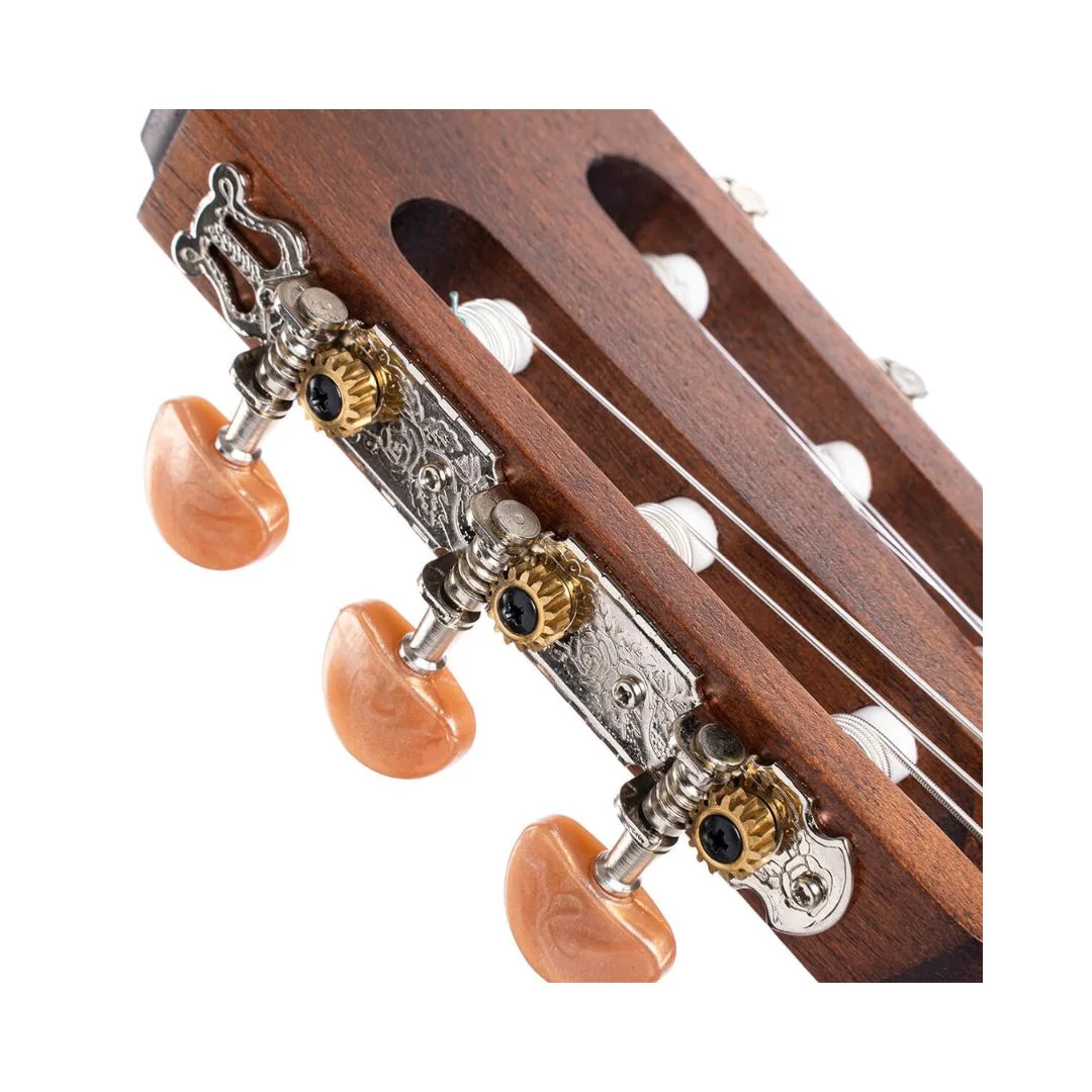 Cort AC100DX Classic Body Classical Guitar - Open Pore - Image 9