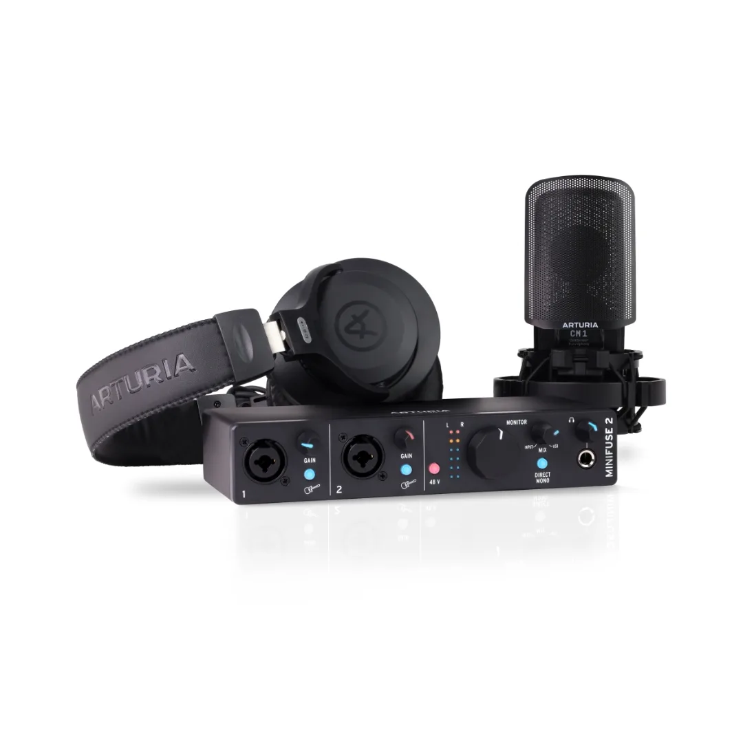 Arturia MiniFuse Recording Pack – Black - Image 2