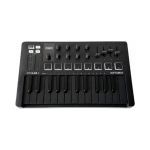 Arturia MiniLab MK3 25-key Midi Keyboard Controller – Deep Black
