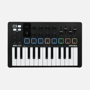 Arturia MiniLab MK3 25-key Midi Keyboard Controller – Black
