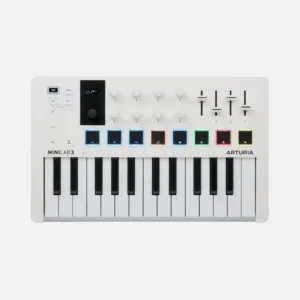 Arturia MiniLab MK3 25-key Midi Keyboard Controller – White