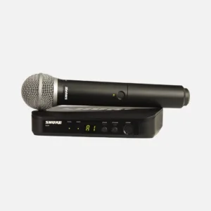 Shure BLX24UK/PG58-H8E Wireless Vocal Microphone System