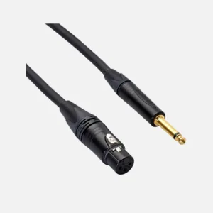 Bespeco AHMA600 XLRF to JKM 6M Microphone cable