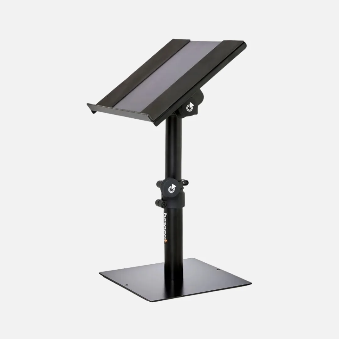 Bespeco SH300DK multifunctional table top stand designed for various equipment and instruments.