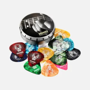 Donner Celluloid 16-Pack Thin/Medium/Heavy Guitar Picks