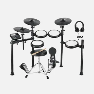 Donner DED-200P Electric Drum Set 5 Drums 3 Cymbals