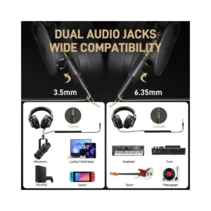 Maono MH700 Professional Studio Monitoring Headphones