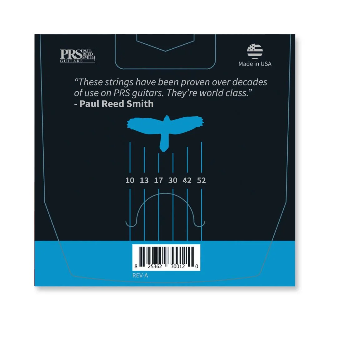 PRS Classic Series Light Top/Heavy Bottom Electric Guitar Strings 10-52 - Image 2