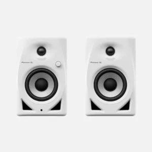 Pioneer DJ DM-40D 4-Inch Desktop Monitor Speaker – White