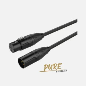 RoxTone PMXX400L3 Pure Series 3M XLR Microphone Cable
