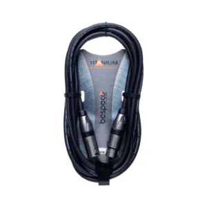 Bespeco – TT100FM – XLRF to XLRM 1M Audio Cable