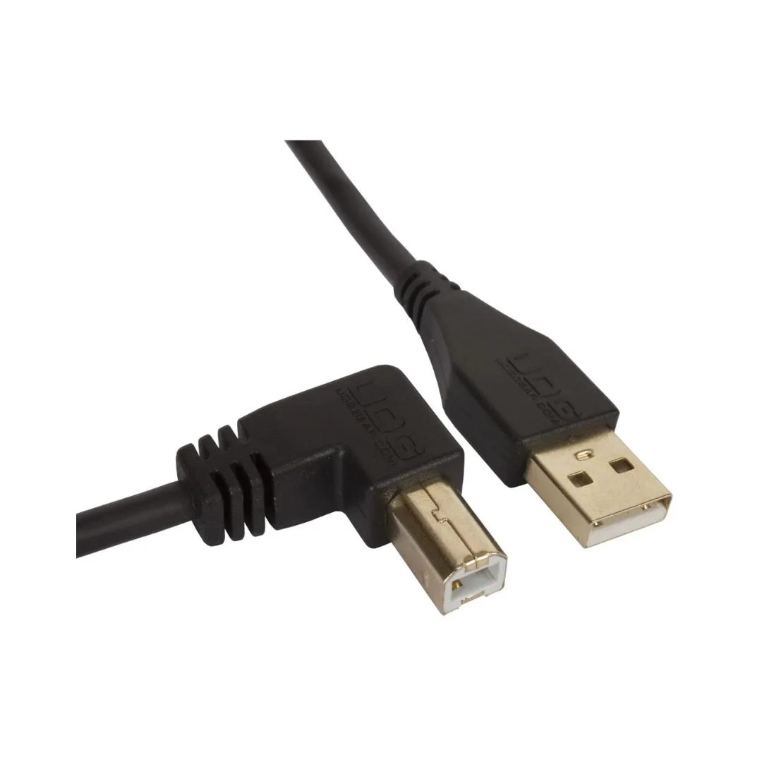 UDG Ultimate Audio Cable USB 2.0 A-B 3m Angled – U95006BL - Image 2