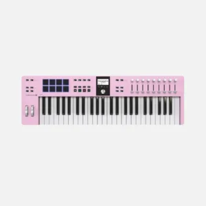 Arturia KeyLab Essential Mk3 49-key Keyboard Controller – Rose Quartz