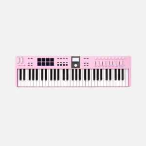 Arturia KeyLab Essential Mk3 61-key Keyboard Controller – Rose Quartz