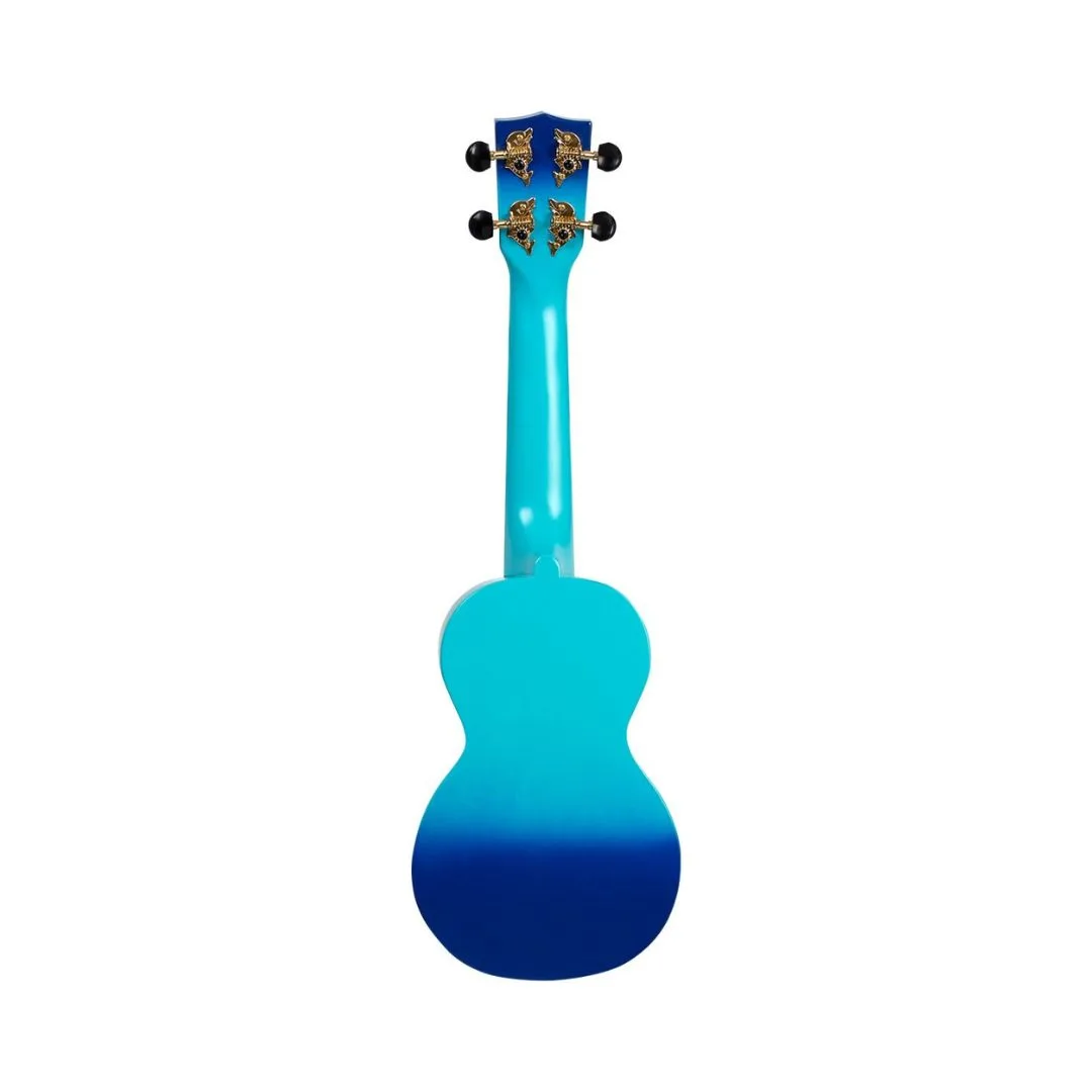 Mahalo Ukulele Designer Series Hawaii Blue Burst - Image 3