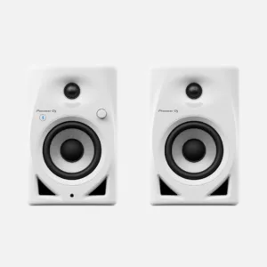 Pioneer DJ DM-40D-BT 4-inch DJ Monitor Speakers with Bluetooth – White