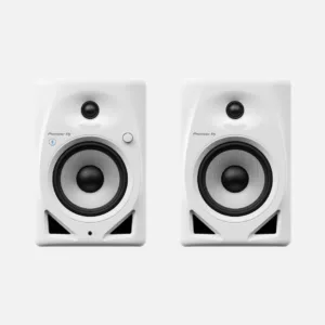 Pioneer DJ DM-50D-BT 5-inch DJ Monitor Speakers with Bluetooth – White