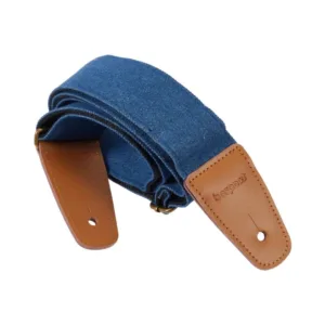 Bespeco TCDBL Professional Denim Fabric Guitar Strap
