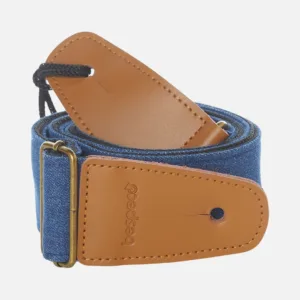 Bespeco TCDBL Professional Denim Fabric Guitar Strap
