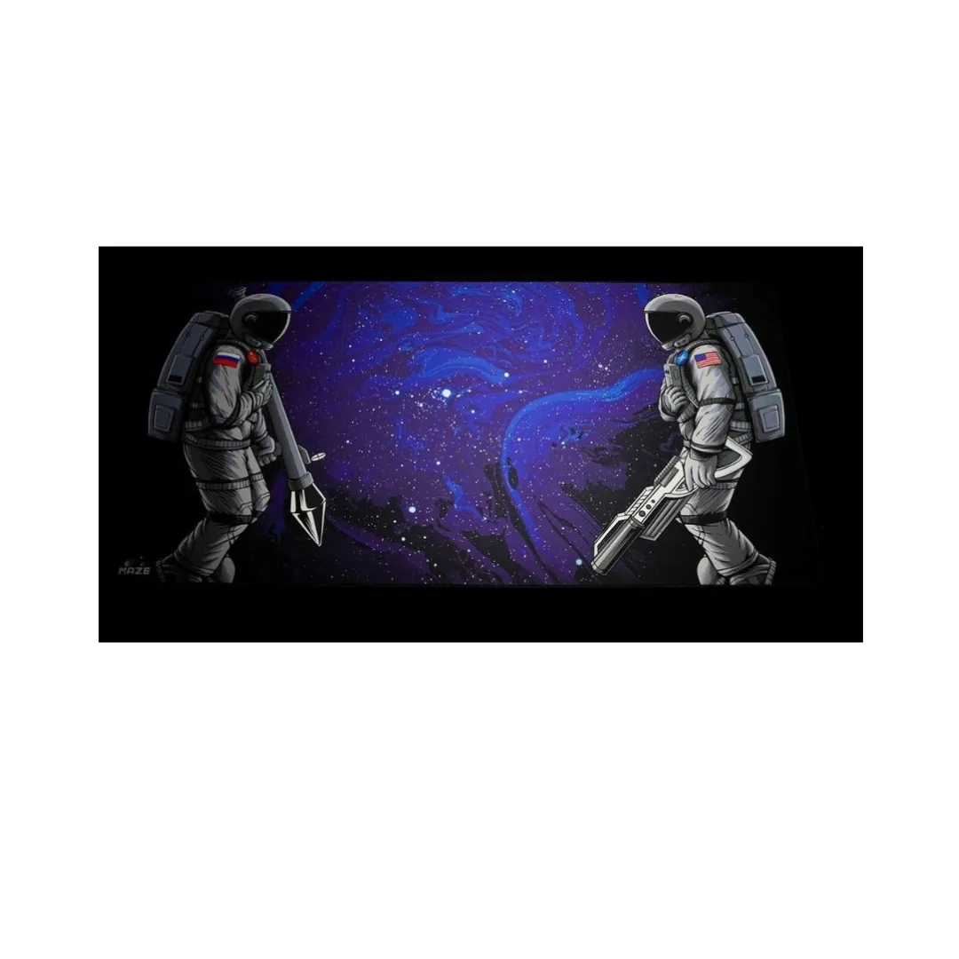 Maze 2XL Mousepad – ASTRO WAR-BL - Image 4
