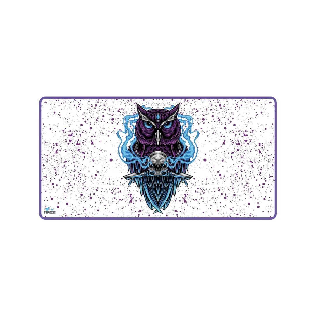 Maze 3XL Mousepad – NIGHT OWL-W - Image 2