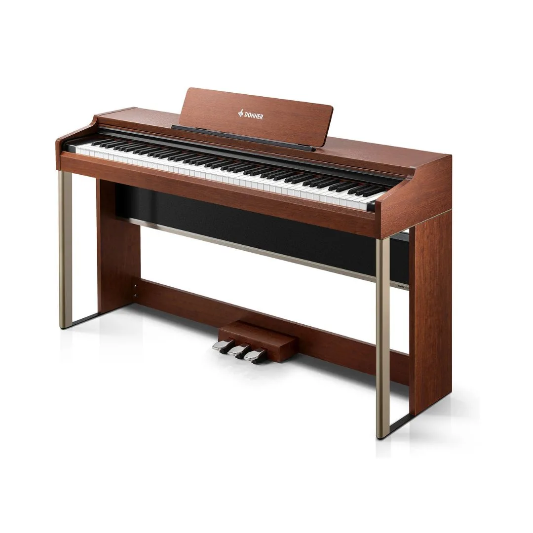 Donner DDP-200 PRO Digital Piano with Touchscreen – Brown - Image 3